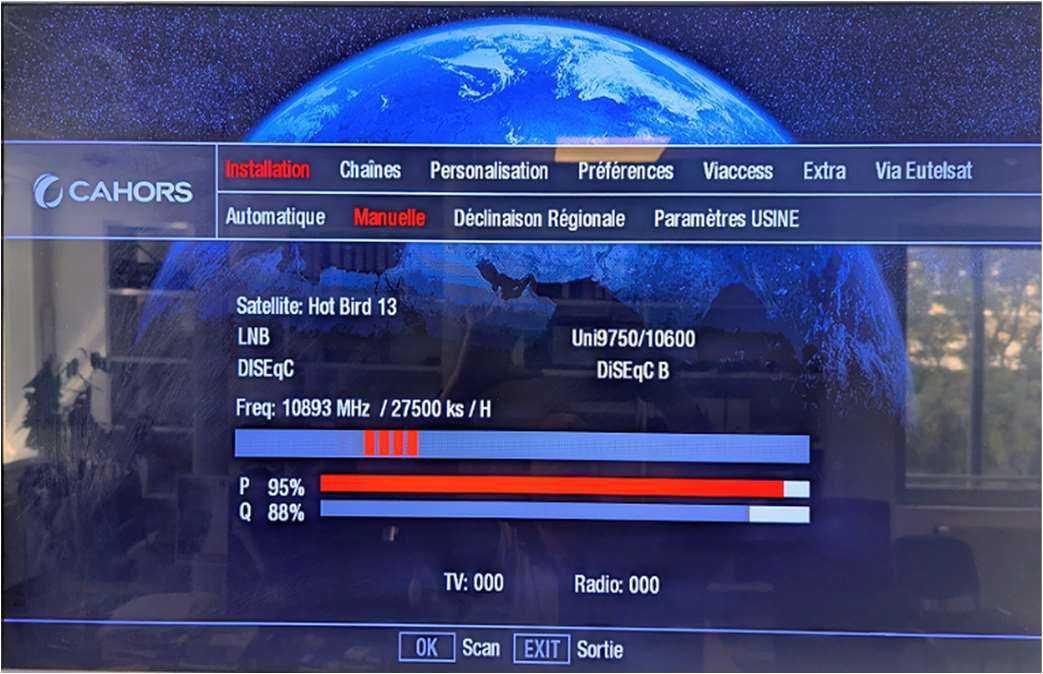 Menu TP 10892 Cahors Veox